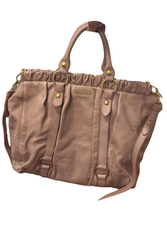 MIU MIU
Sac à main en cuir Vitello