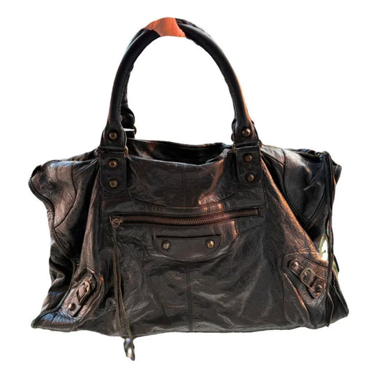 BALENCIAGA
Sac à main en cuir City